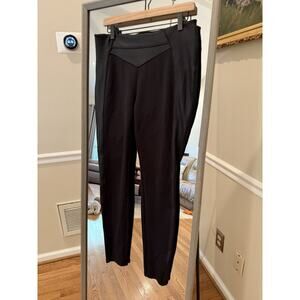Bisou Bisou Black Scuba Leggings Size Medium